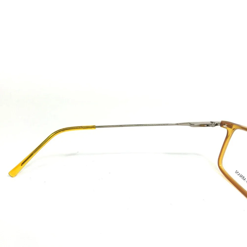 Giorgio Armani Eyeglasses Frames GA 636 247 Clear Yellow Gold Silver 56-16-140